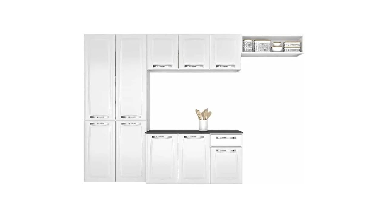 Melhor Armário de Cozinha: 15 Modelos com Design e Funcionalidade