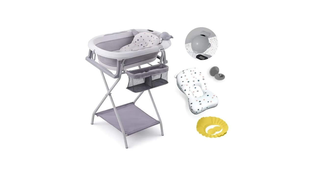 Melhor Banheira com Suporte para Bebê: 12 Modelos