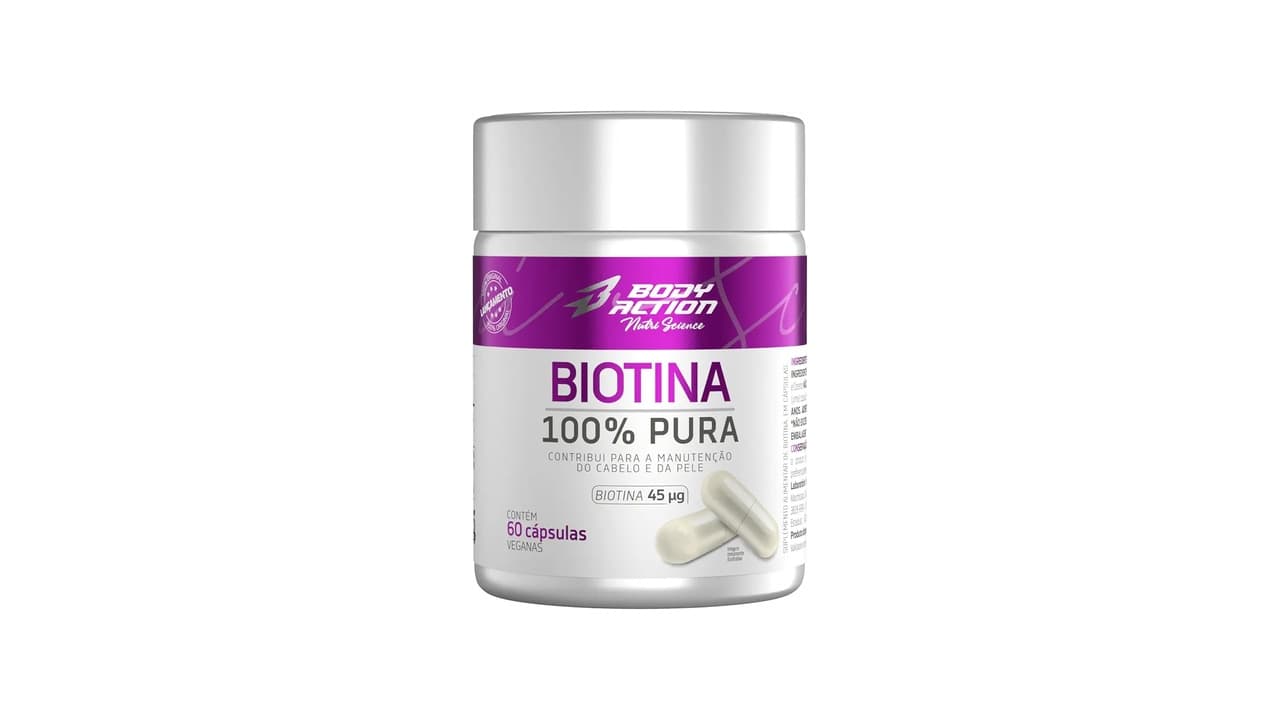 Melhor Biotina para Cabelo e Unhas com Alto Custo-Benefício