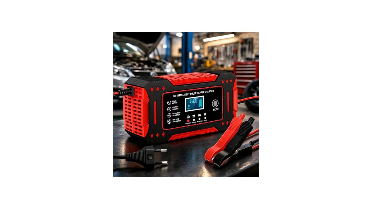 Melhor Carregador de Bateria de Carro: 10 Modelos com Display Digital e Proteção Completa