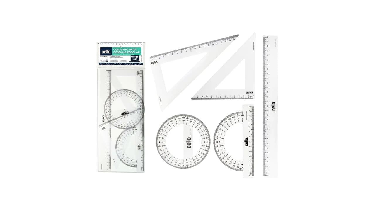 Melhor Esquadro Escolar: 9 Opções para Desenho e Geometria