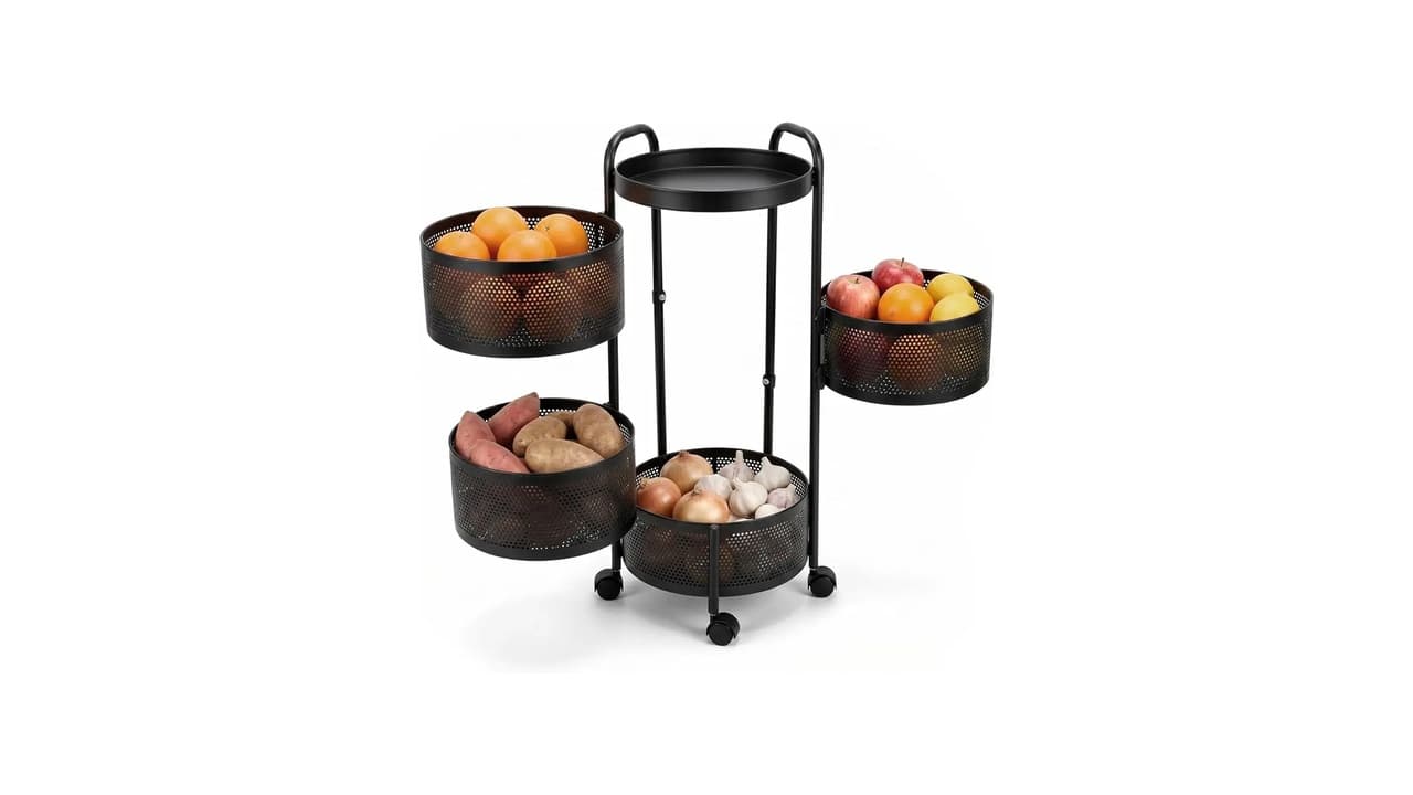 Melhor Fruteira de Chão: Top 10 Modelos para Organizar sua Cozinha