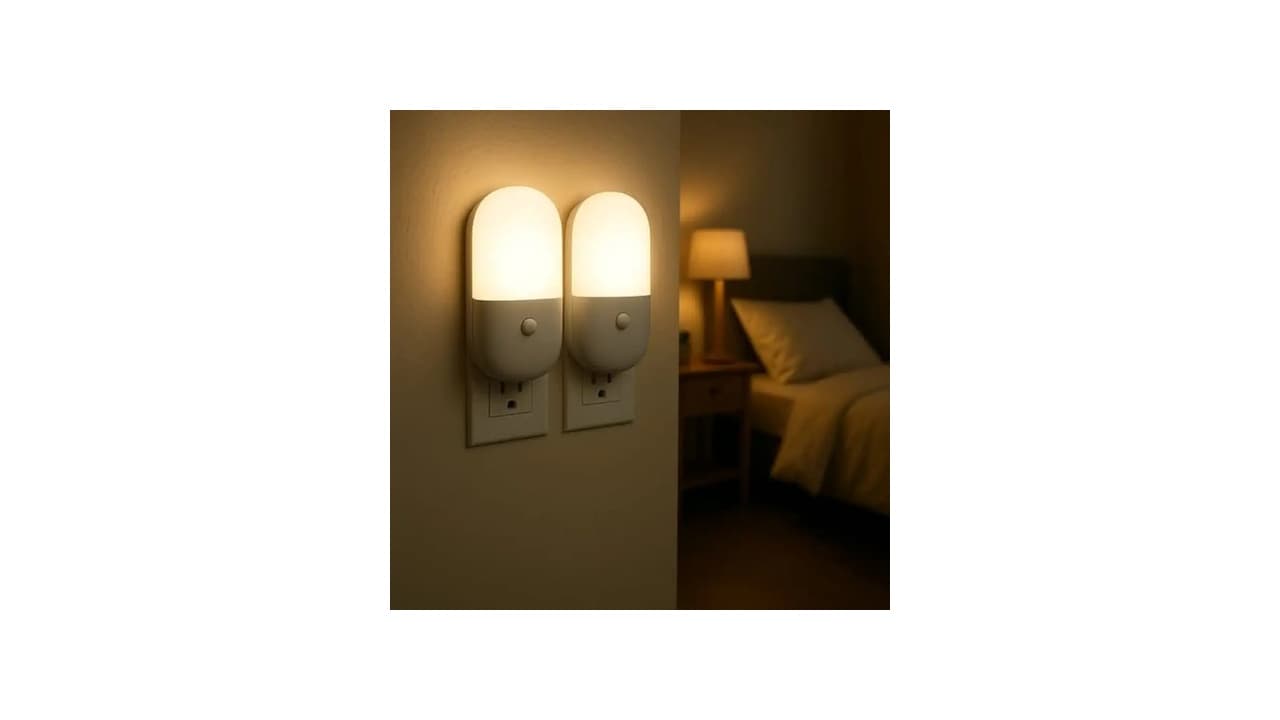 Qual a Melhor Luz Noturna? Top 10 Modelos para Ambientes Seguros e Confortáveis