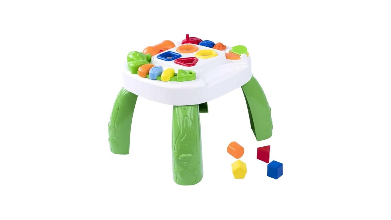 A Melhor Mesa de Atividade para Bebê: 10 Brinquedos que Estimulam o Desenvolvimento