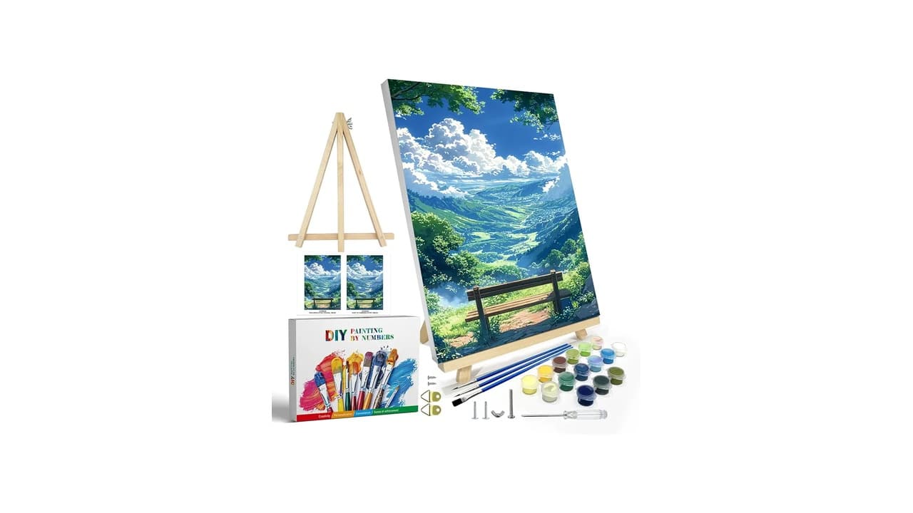 Melhor Pintura por Numero para Adultos Iniciantes: Top 7 Kits