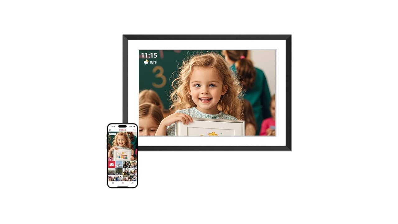 As 7 Melhores Portas-Retratos Digitais com WiFi e Tela Sensível ao Toque