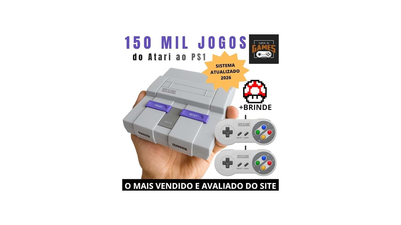 Qual o Melhor Retro Game? Top 10 Consoles Clássicos para Reviver a Magia!