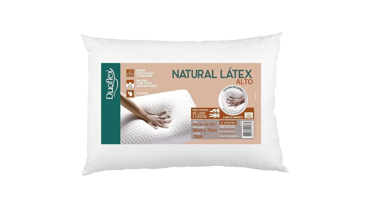 Melhor Travesseiro de Látex: 7 Opções Naturais e Hipoalergênicas