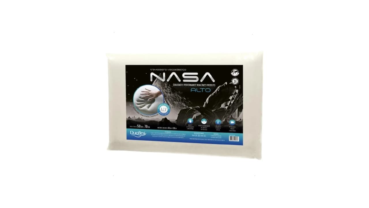 Melhor Travesseiro Nasa: 10 Opções com Qualidade Premium