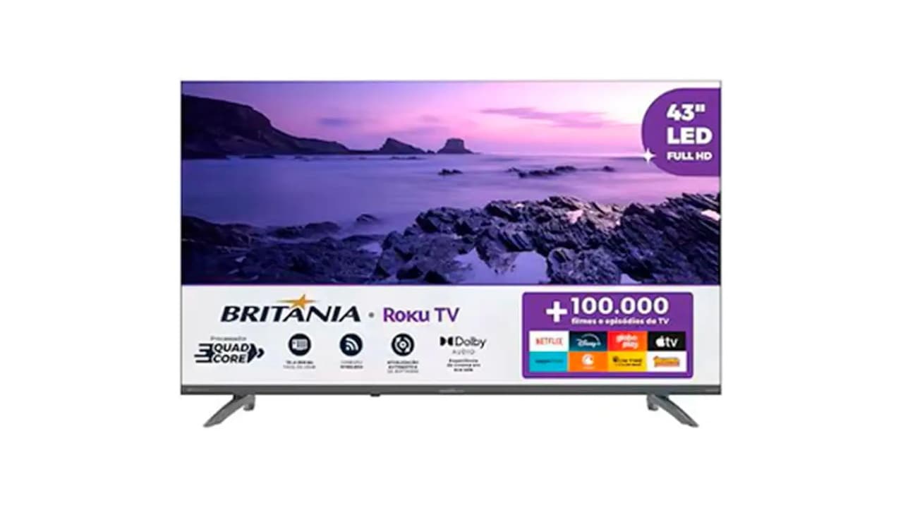 Melhor TV 43 Polegadas: 9 Modelos com Custo-Benefício Imbatível