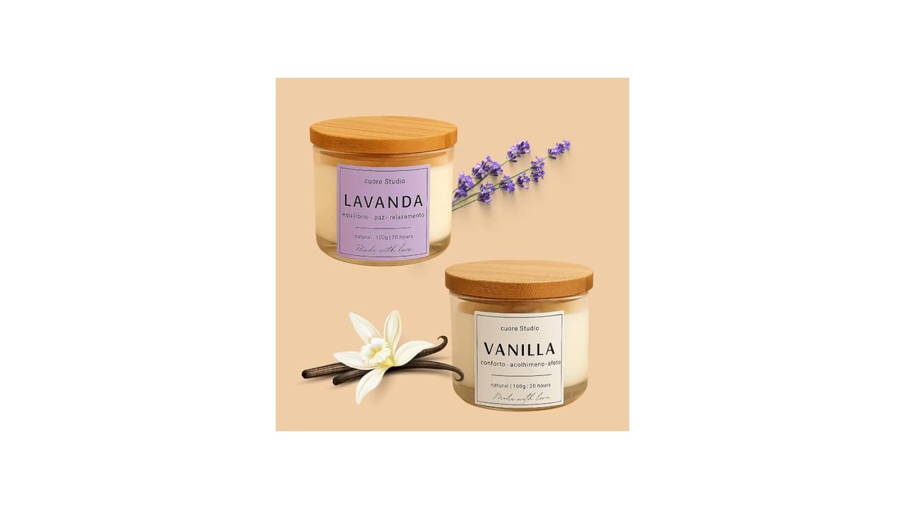 Melhor Vela Aromática para Ambientes Relaxantes