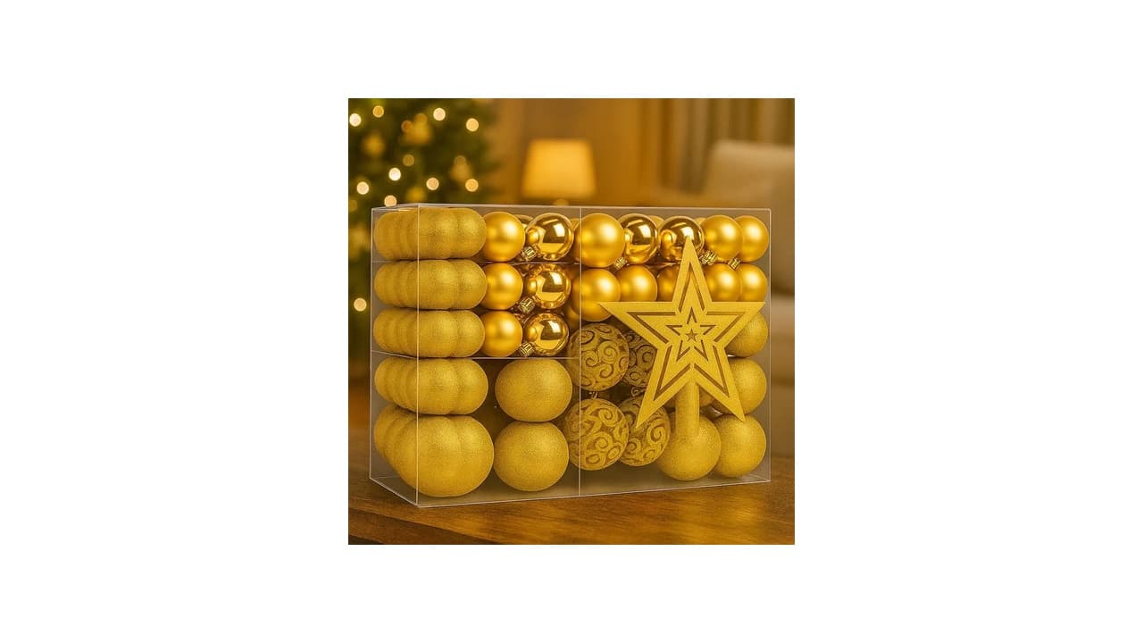 Melhor Kit de Enfeite de Natal: 10 Opções para Decorar com Estilo