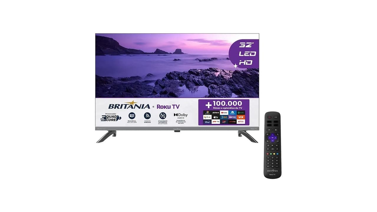 Melhor TV 32 para Games: Top 7 Com Baixo Lag e HDR